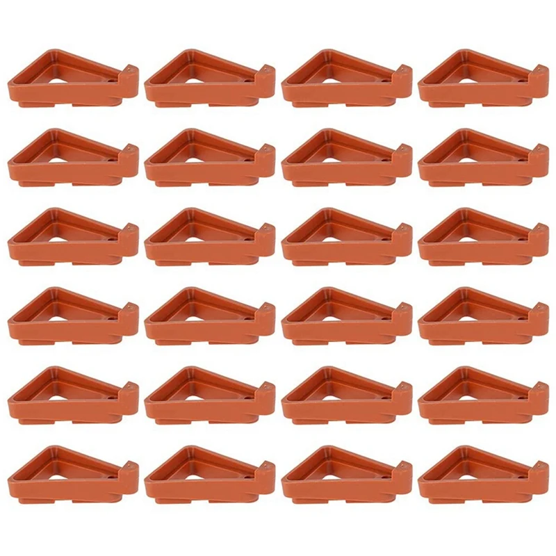 

Flower/Plant Pot Feet, 24PCS Invisible Flower Pot Risers Feet Lifters Toes Lifters Supports Suitable Sector