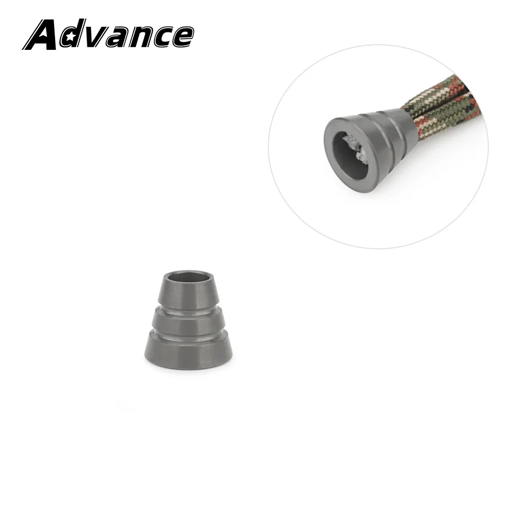 Мини-подвеска из титанового сплава в виде хвоста маленький Паракорд веревка