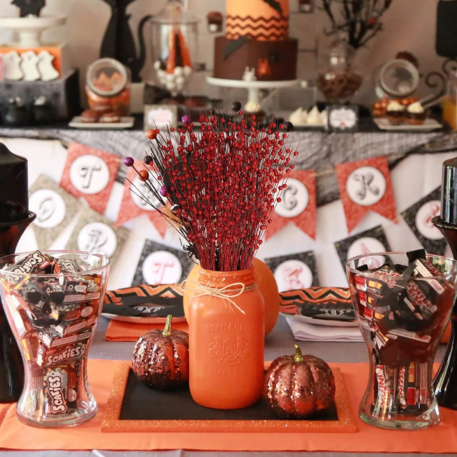 2024 10 шт. искусственные цветы ягоды искусственный цветок на Рождество Новый год Diy