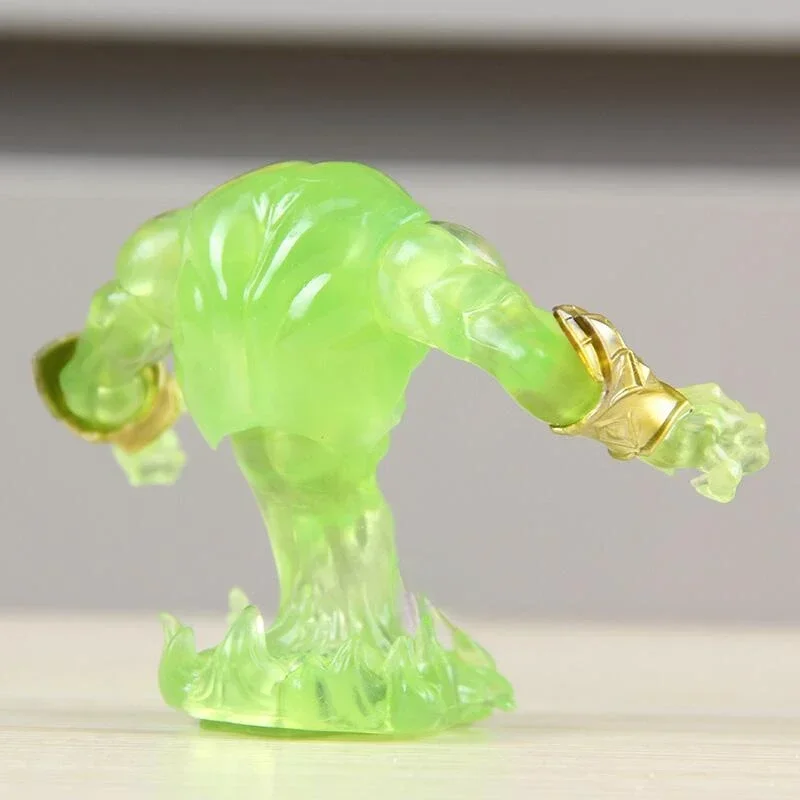 Аниме Heroes of the Storm Фигурка Fire Element Flame Illidan Stormrage Фигурки Devil Hero Игрушки Светящиеся 7