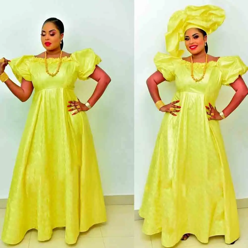 

African Traditional Dresses Robe Bazin Riche Brode QuinceañEra Dresses Wedding Dresses Party Dresses Dress For Women