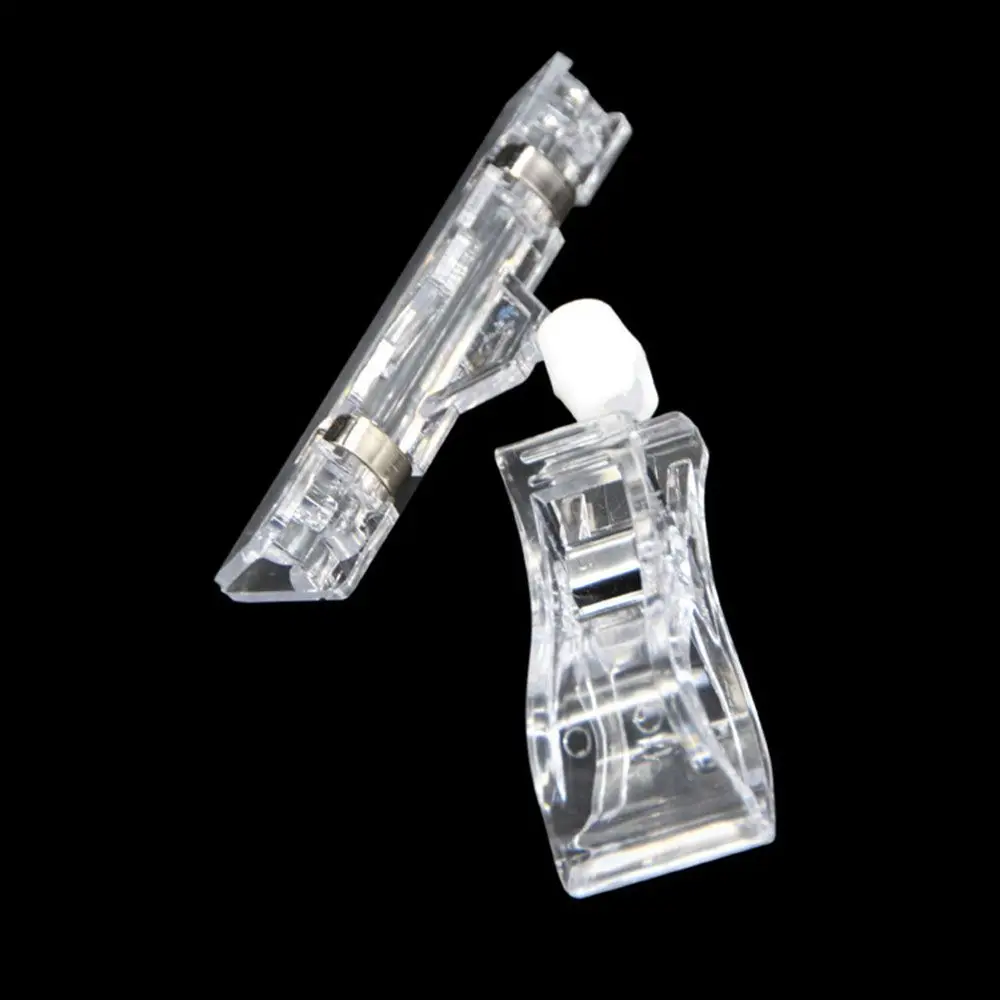 Прозрачные популярные рекламные клипсы 3/5 шт. пластиковые знаки ценовые этикетки