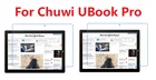 Прозрачнаяматовая защитная пленка для планшета Chuwi UBook Pro 12,3 дюйма, 2 шт.лот