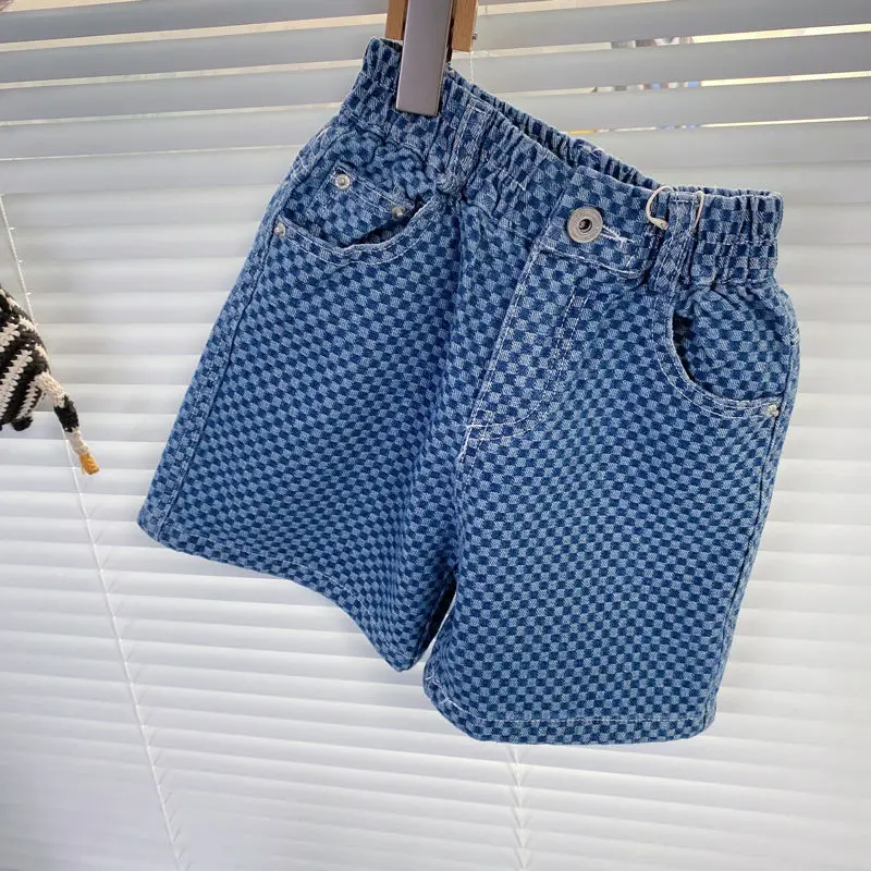 Children 'S Clothing New Children 'S All-Match Vintage Shorts 2022 Boys Summer Western Style Leisure All-Matching Jeans Pants