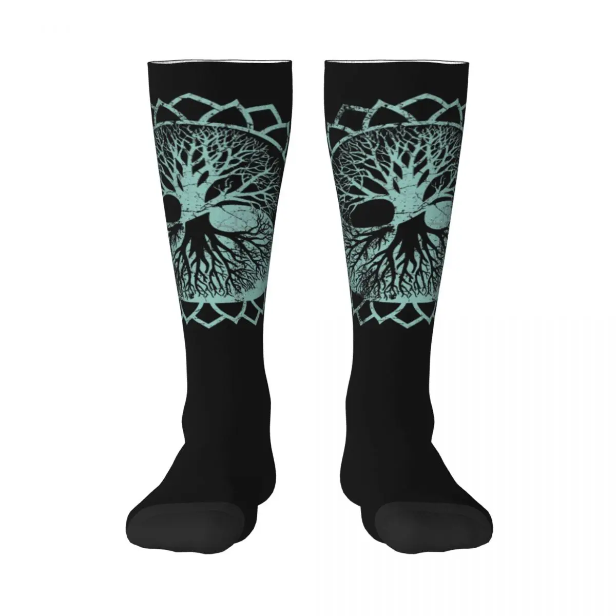

Awesome Tree Of Life 3 Adult Stockings premium Good breathability Funny Novelty Color contrast Cute style Compression Socks
