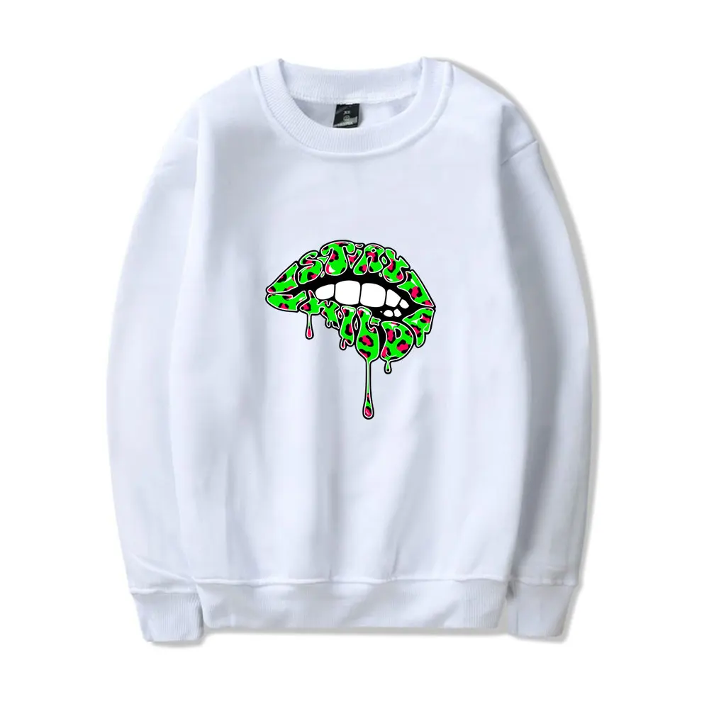 Толстовка с капюшоном Ben Azelart Stay Wild Lip винтажная уличная толстовка 90-х годов Harajuku