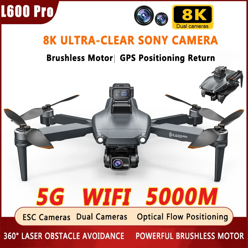 

Оригинальный складной Квадрокоптер L600 Pro Drone 8K GPS