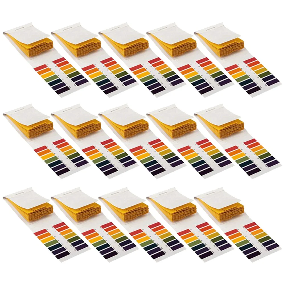 

1Pack PH.1-14 Test Paper Extensive Test Paper Litmus Test Paper 1200 Strips PH Test For Saliva Urine Water Soil
