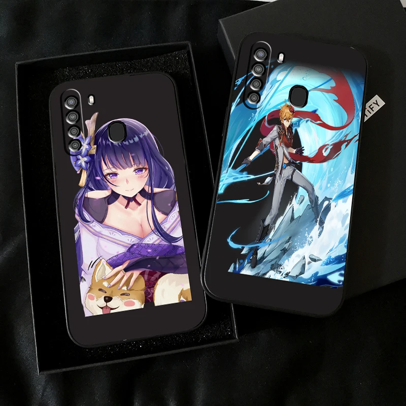 

Genshin Impact Project Game Phone Case For Samsung Galaxy A32 4G 5G A51 4G 5G A71 4G 5G A72 4G 5G Soft Coque Funda
