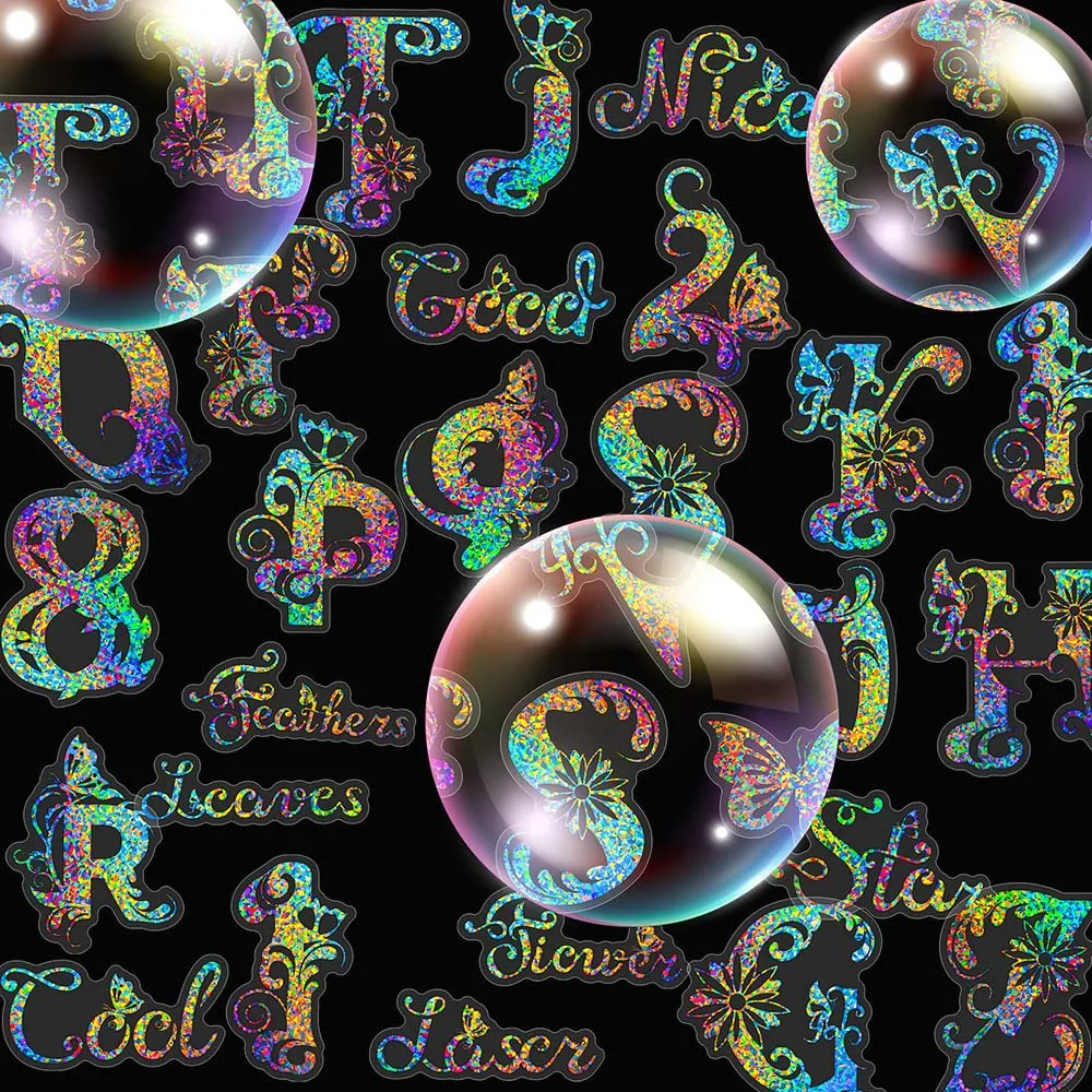 Рисунок 3 - 10/50Pcs лазерные прозрачные буквенные