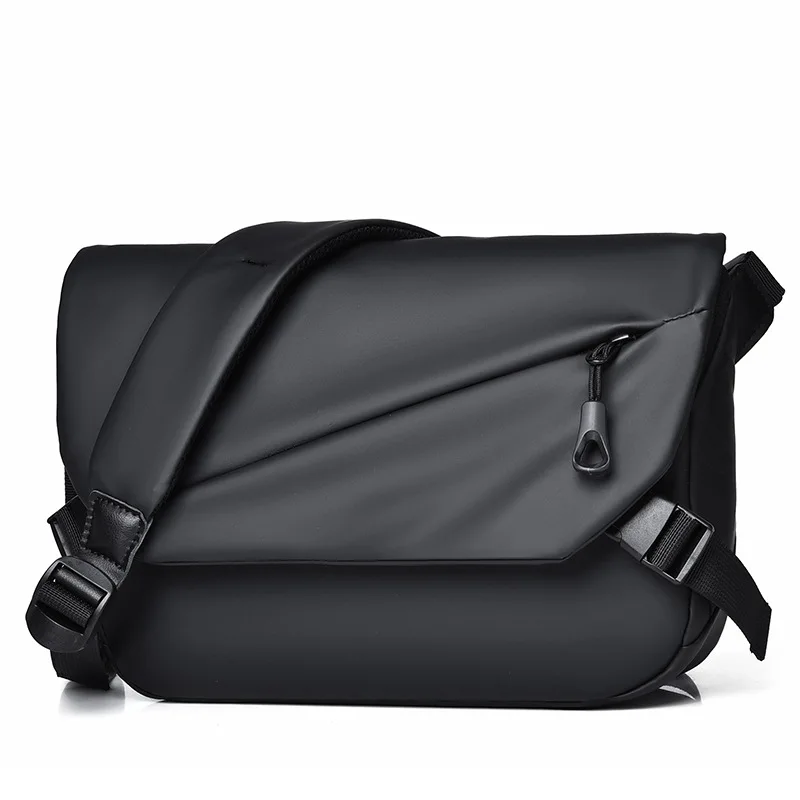 New Street Trend Men'S Shoulder Chest Bag Large Capacity Oxford Outdoor Sports Shoulder Messenger Bag Leisure Travel Phone Pouch