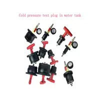 Car Water Tank Plug Rubber Plug Leak Test Press Rubber Pier Pipe Plug Leak Detection Tool Set Repair Intercooler Head 1pc