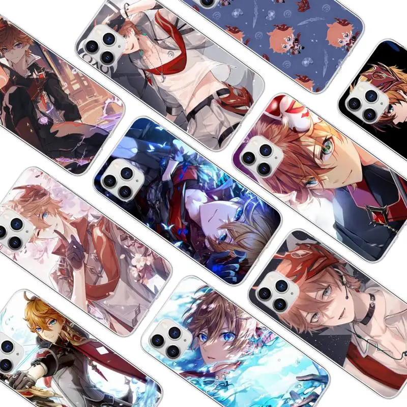 

Genshin Impact Tartaglia Phone Case For Honor 7A Pro 20 10 Lite 7C 8A 8X 8S 9X 10I 20I Transparent Clear Cover Coque