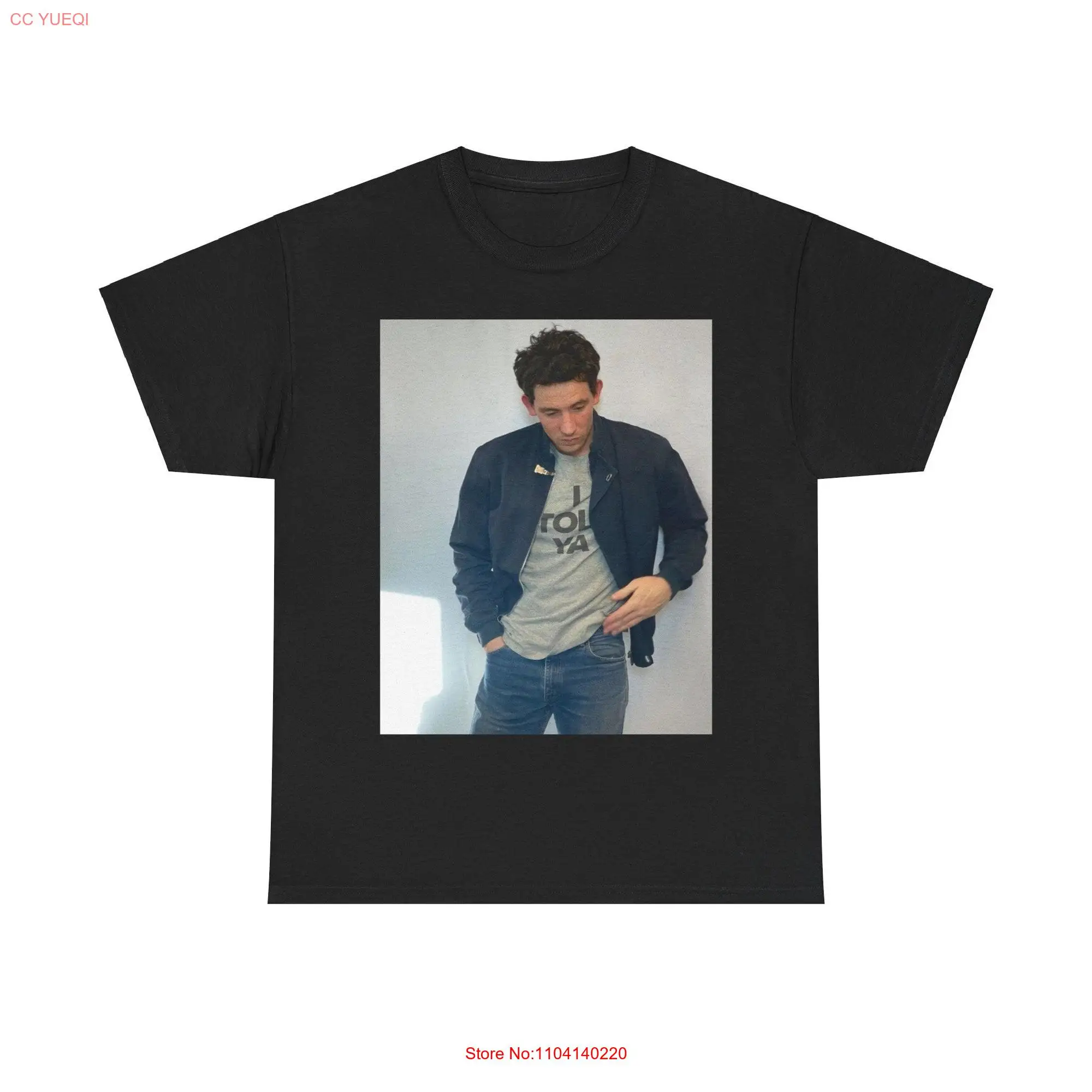 Футболка с длинным или коротким рукавом в стиле унисекс