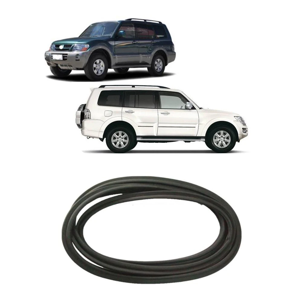 

1 Piece Tail Door Rubber Seal for Pajero V70 Rear Door Post Strip for Montero V90 Weatherstrip for Shogun V60 MR437181 V80