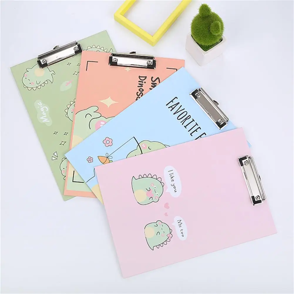 

Creative Indeformable Space-saving Student Papers Word Board File Folder Profile Clip File Folder for Teens