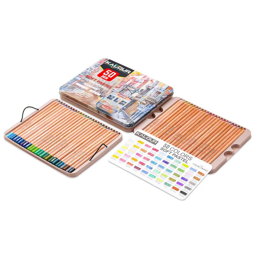 Красивый карандаш 50 цветов мягкая серия граффити рисование набор Детские