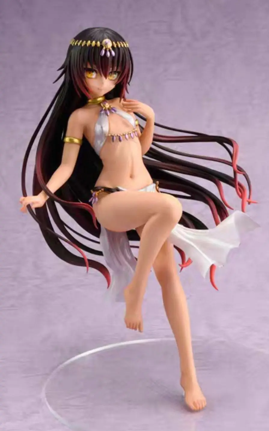 Фото В наличии: Фигурка AMAKUNI To Love-Ru Golden Palace Dancer Kotegawa Yui Golden Darkness Nemesis, масштаб 1/6, коллекционная модель, подарок №3