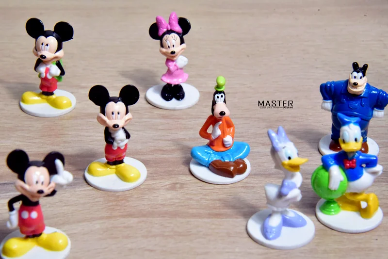 Оригинальная игрушка Disney Микки и Минни Маус Дональд Дак мальчик девочка мини 8 шт.