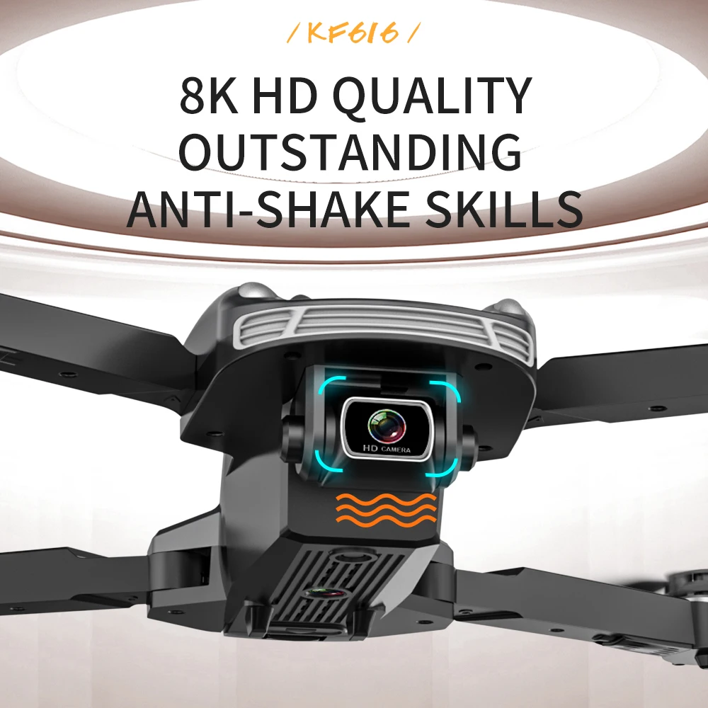 2022 KF616 Новинка 360 ° препятствия дроны 4K HD камера фотографии профессиональная