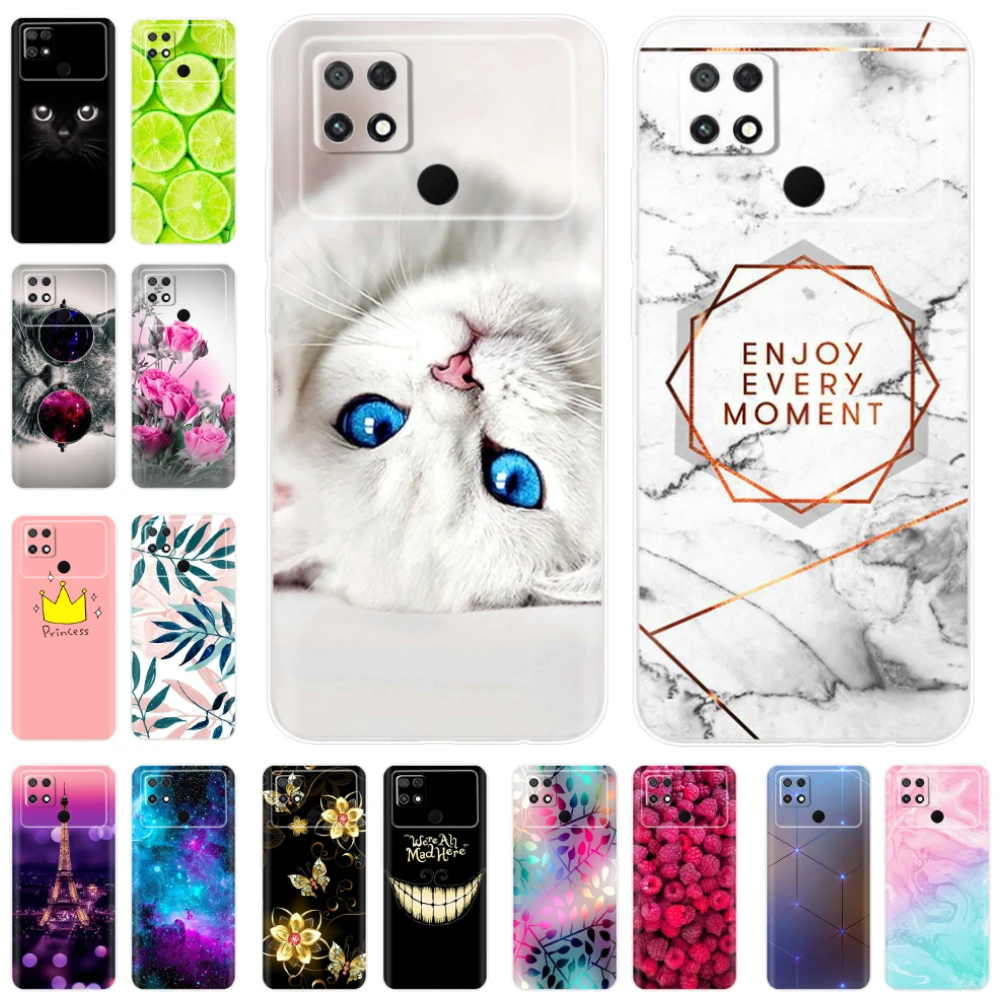 

For POCO C40 Case 6.71" Silicone Back Cover Phone Cases for Xiaomi POCO C40 Cover For POCO C40 C 40 Soft Tpu Bumper Fundas Coque