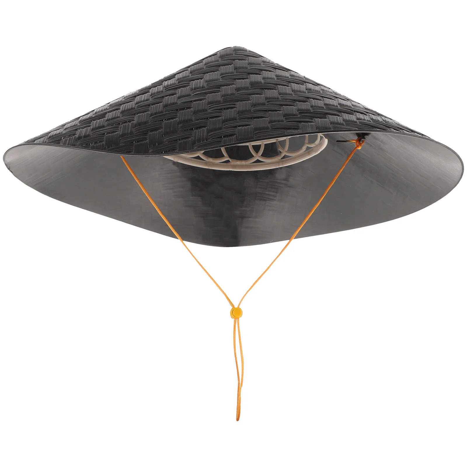 

Prom Hat Chinese Bamboo Rain Caps Traditional Knitted Adult Oriental Anti-rain Weaving Hats Rustic Touch