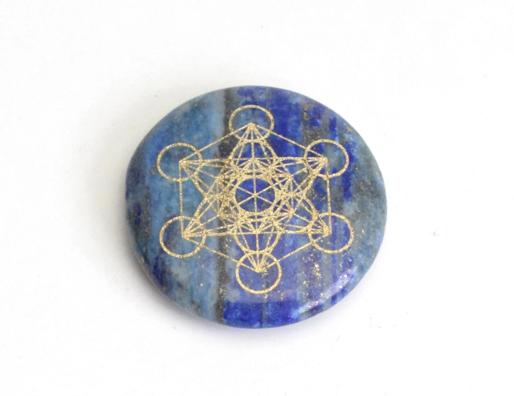 Малый размер ультратонкие натуральные чакры полудрагоценные камни лазурит