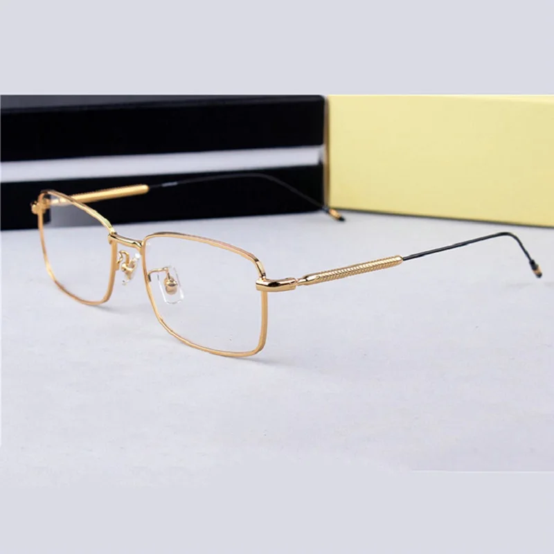 

Hexagonal Brand Vinatge Business Square Prescription Light Glasses Eyewear Top Quality Myopia Optical Eyeglasses Frames MB0047