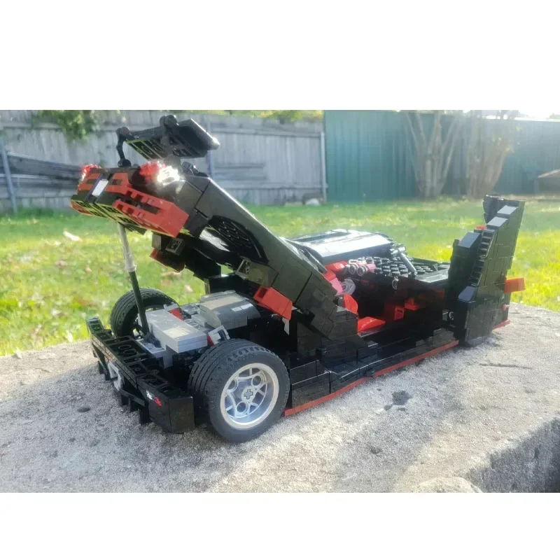 MOC-39287 Черный CCX Классический спортивный автомобиль в сборе модель строительного