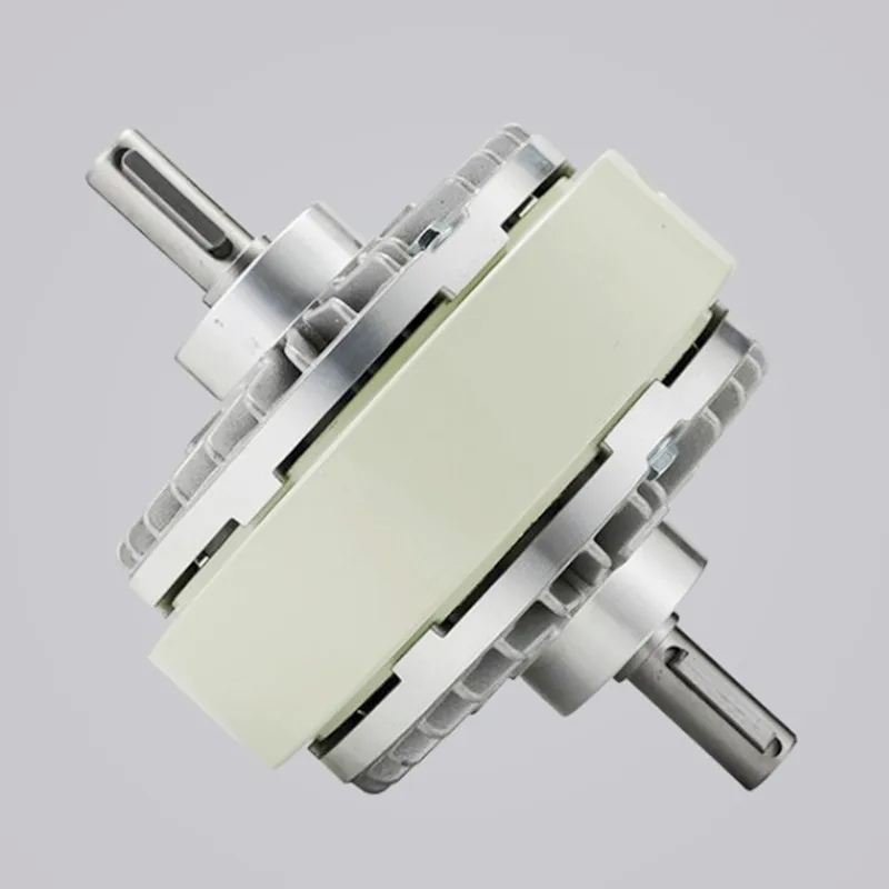 Двухвальный Магнитный порошковый сцепление 0 6 кг-40 кг тормоз 24 В Надувной вал