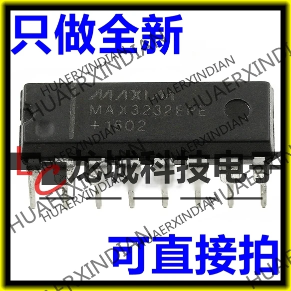 

10PCS/LOT NEW MAX3232 MAX3232CPE MAX3232EPE DIP-16 RS-232 in stock
