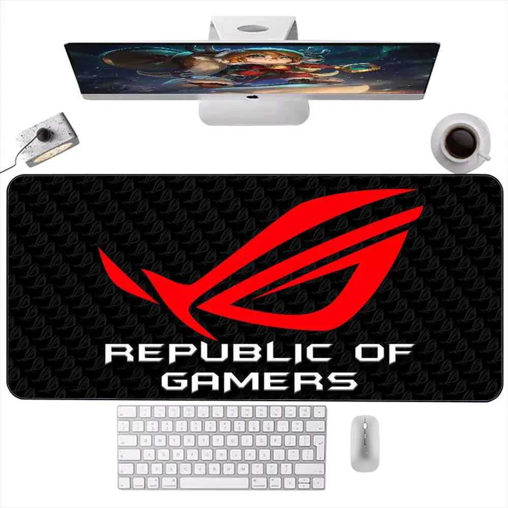 

ASUS Mouse Pad 100x50 Large PC Computer Gamer Gaming Accessories Rubber Mousepad Keyboard Desk Mat Carpet Table for CS GO LOL