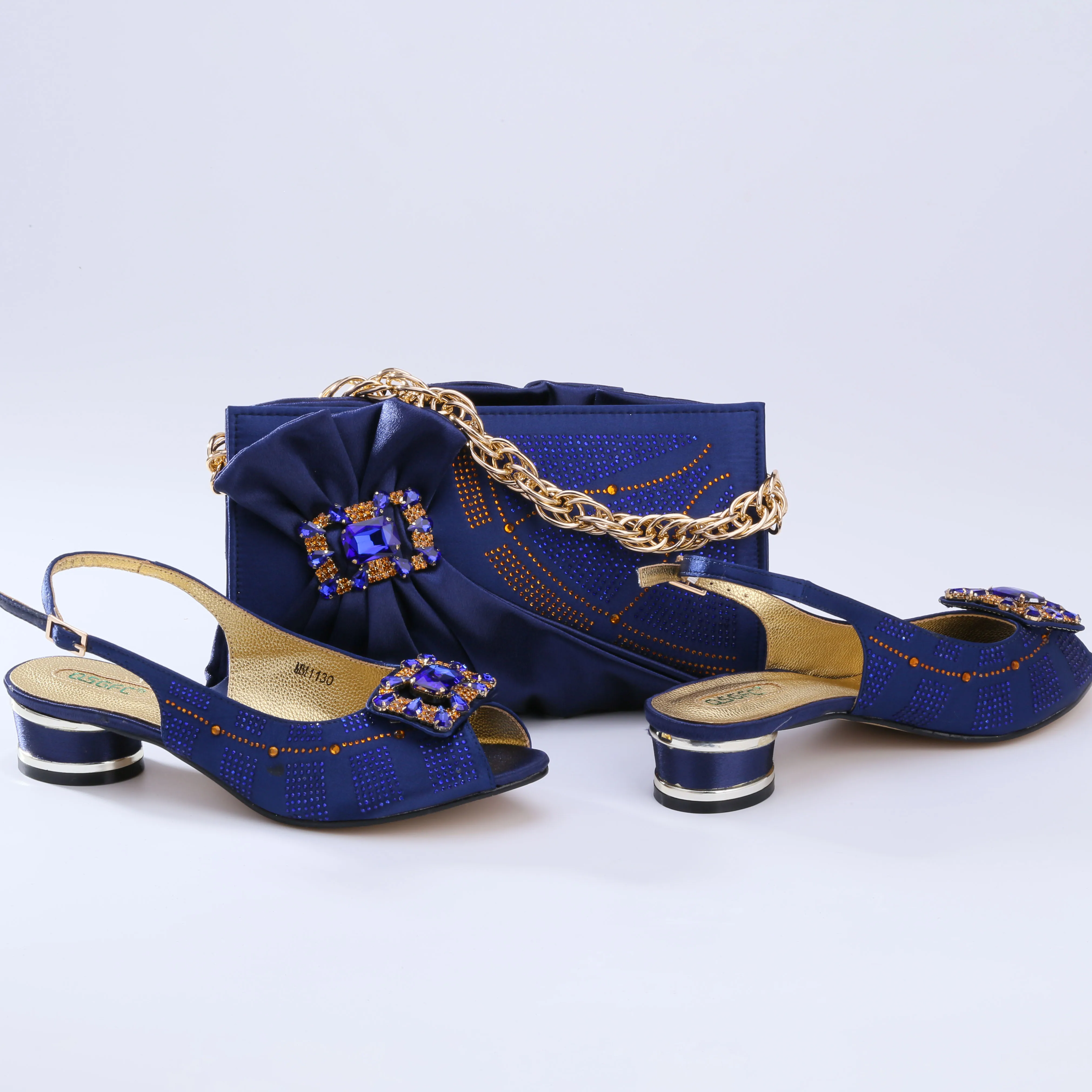 Doershow хорошая цена итальянская стандартная африканская Свадебная обувь и сумка