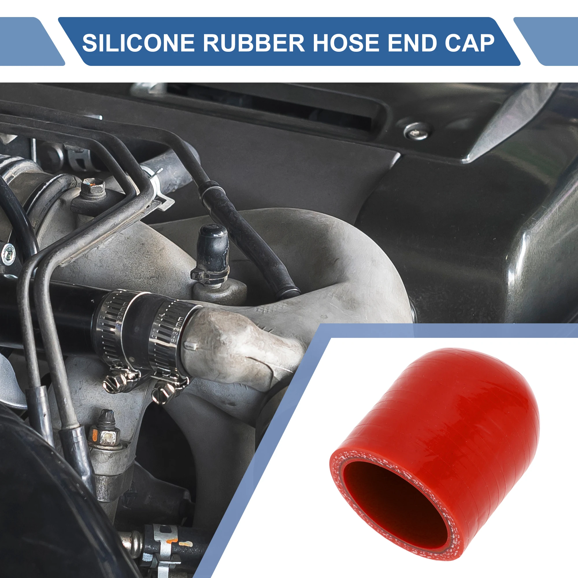 UXCELL 30 мм длина 6/8/10/12/18/20/22/25/30/32/35/40 ID автомобильная силиконовая резиновая заглушка