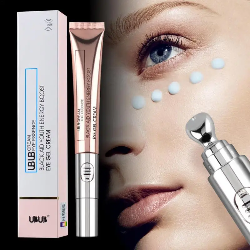 

2 In 1 Electric Vibration Massage Eye Cream Tube anti Aging Wrinkle Remove Dark Circles Eye Cream Skin Care Improve Puffiness