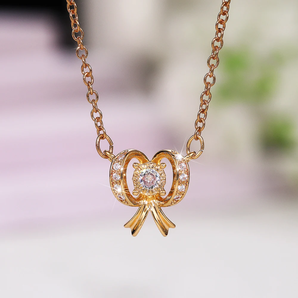 Модное свадебное ожерелье Huitan для женщин современный дизайн роскошное с