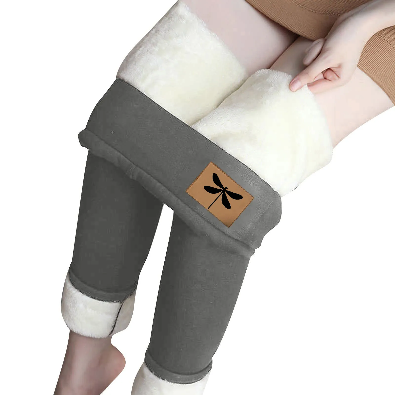 

2023 Winter Leggings Women Velvet Fleece Lined Slim High Waist Skinny Women Stretchy Legging Thermal Pants Warm Legging