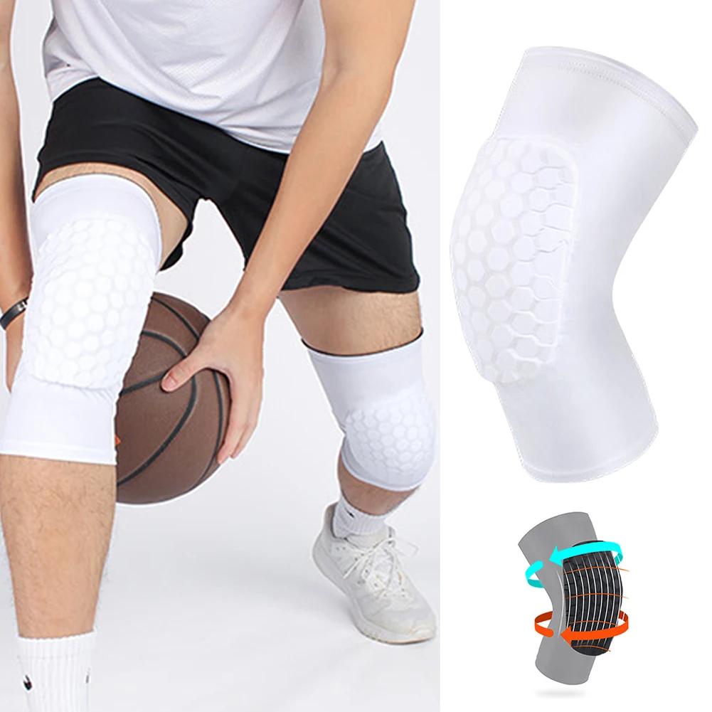 

Knee Brace Support Breathable Spandex Compression Sleeves Kneepads Reduce Pressure for Mountaineering Running
