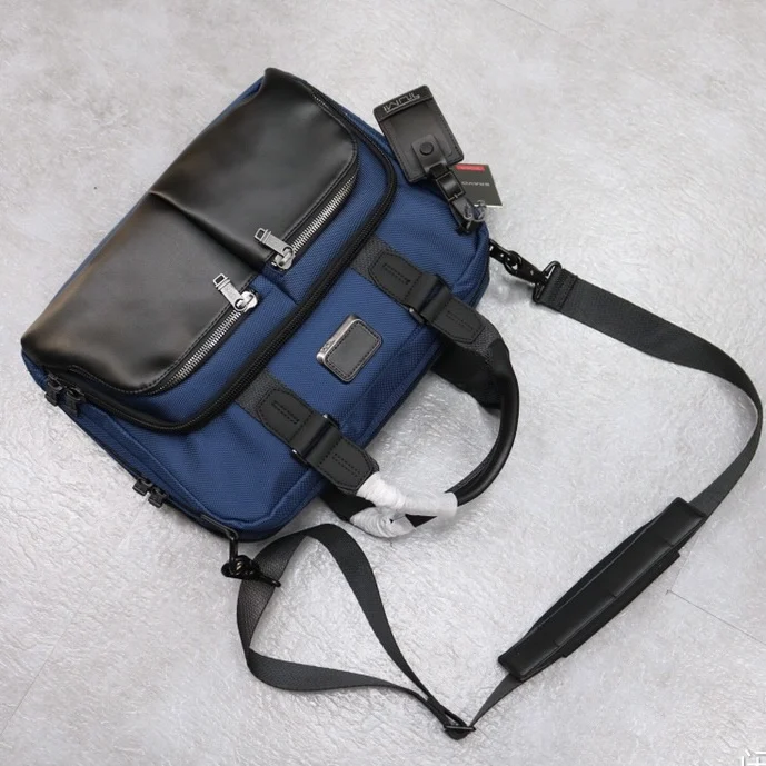 Tumi Men's Ballistic Nylon Mens Briefcase Messenger Bag Men Business Bag Laptop Bag Document Bag Office Bags for Men