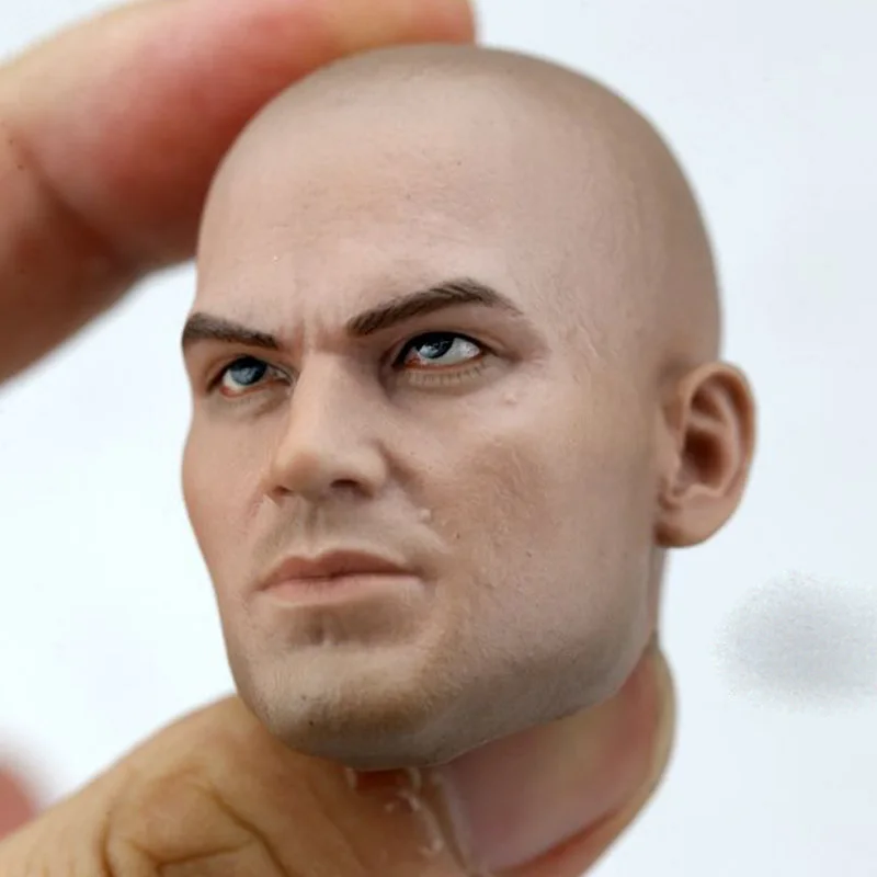Масштаб 1/6 HITMAN 47 голова Лепка Tobias Ripper для 12 дюймов экшн-фигурки мужские солдатики