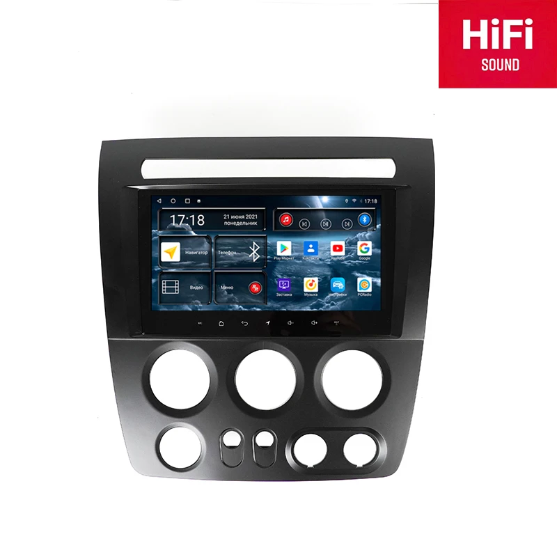 

Автомагнитола RedPower 75501 Hi-Fi для Hummer H3 1-поколение (04.2005-03.2013) Android 10.0 DVD Player Screen Audio Video