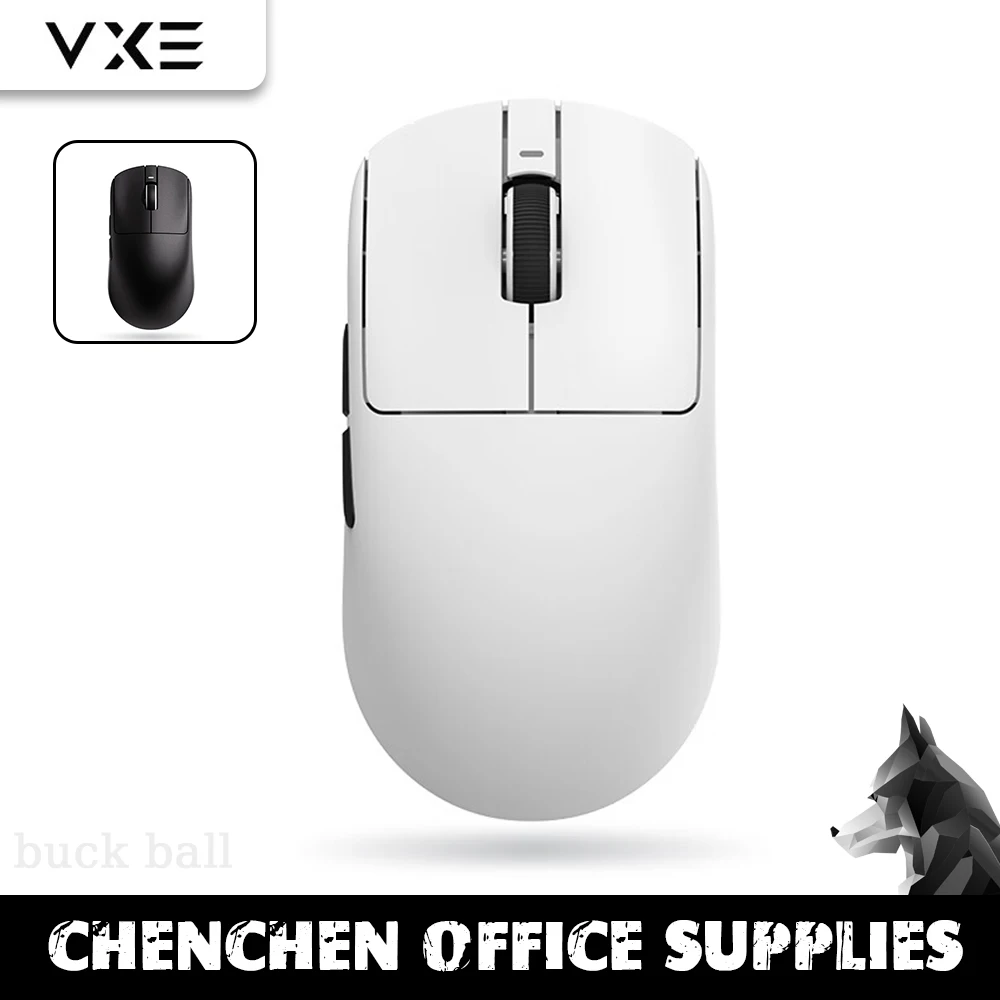 

VGN VXE Dragonfly R1 Pro Max Wireless Mouse R1 SE Light weight PAW3395 Nordic52840 2KHz Long Playtime Ergonomics FPS Gamer Mouse