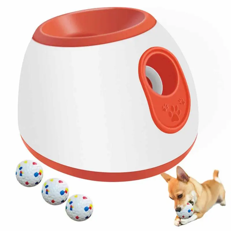 

Ball Launcher For Dogs Indoor Automatic Dog Ball Launcher Dog Training Toy Game Durable Dog Fetch Throw Indoor Or Outdoor Toy