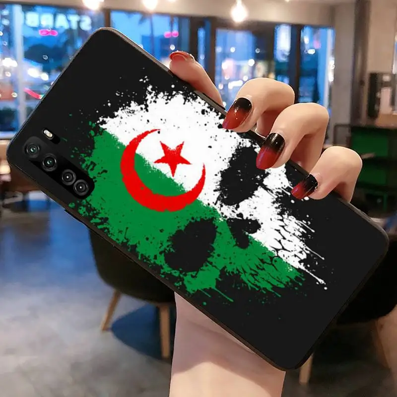 Чехол с флагом Алжира для телефона Huawei P20 P30 P40 lite E Pro Mate 40 30 20 P Smart 2020 |