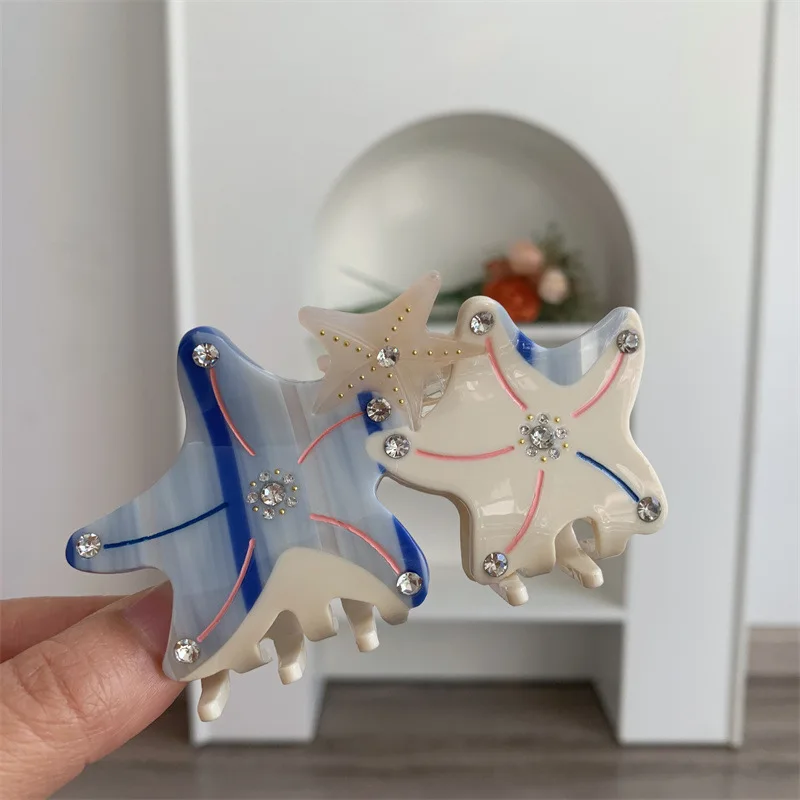 Прозрачный циркон специальной формы нерегулярная звезда морская смоляный зажим