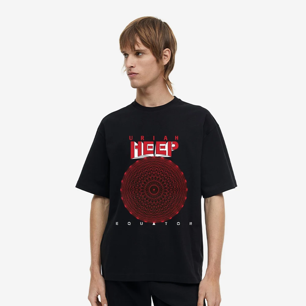 

Multi-color Boutique Cotton Men's Short Sleeve Sweat-absorbing And Breathable Cotton T-shirt Retro Style Hip-hop Culture Shirt