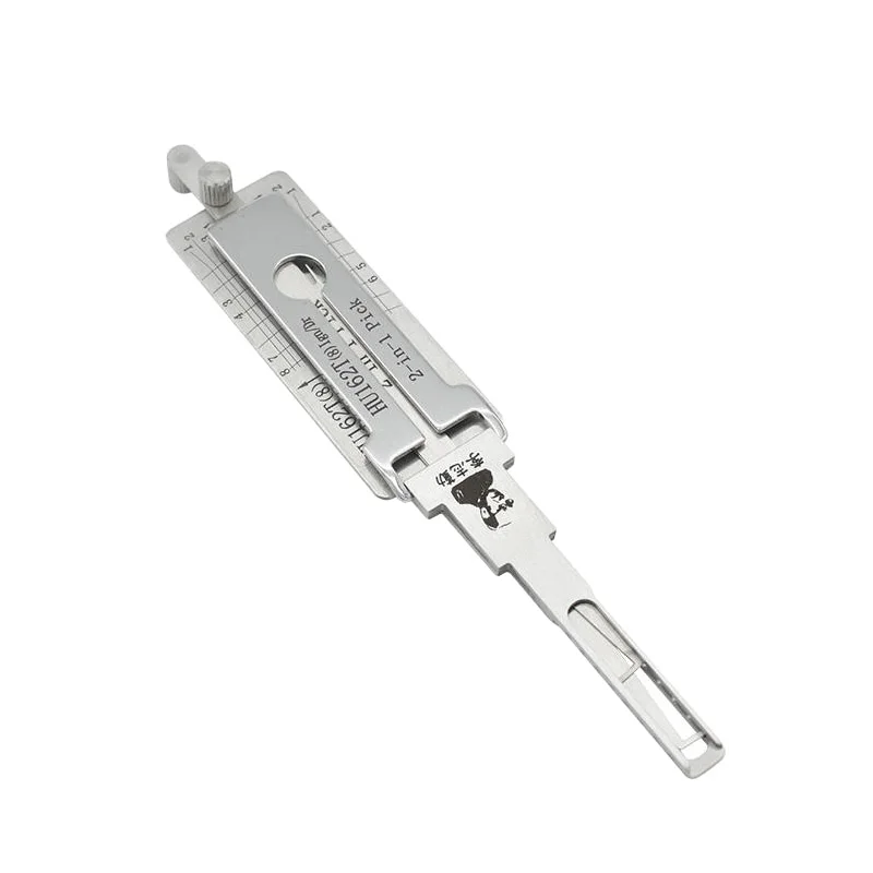 Фото Набор инструментов LISHI 2-в-1 HU162T(8) для вскрытия замков зажигания и дверей импортных гольф-каров, вертикальная фрезеровка №4