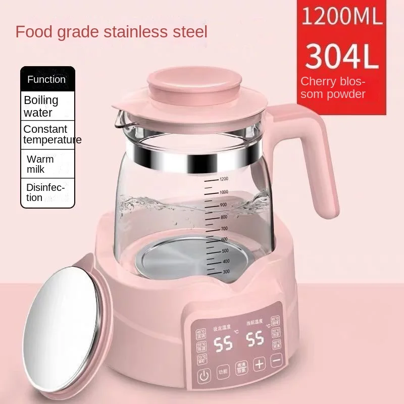 Constant Electrictemperature Glass Kettle Multifunction Intelligent Sterilizer Automatic Baby Milk Water Warmer