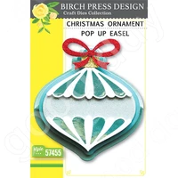 new christmas ornament pop up easel metal cutting dies scrapbook diary decoration embossing template diy greeting card handmade