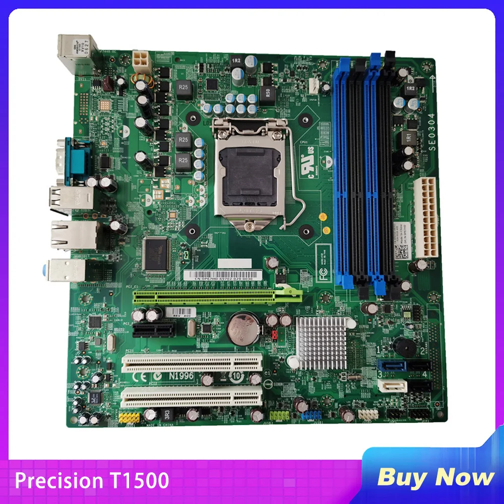For Dell Precision T1500 Workstation Motherboard P67HD CN-0P67HD MS-7448 Perfect Test